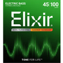 Elixir 14052 Nanoweb Light Nickel Plated Bass Strings 45-100