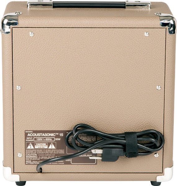 Fender Acoustasonic 15 - 15 Watt Acoustic Guitar Amplifier (no box)
