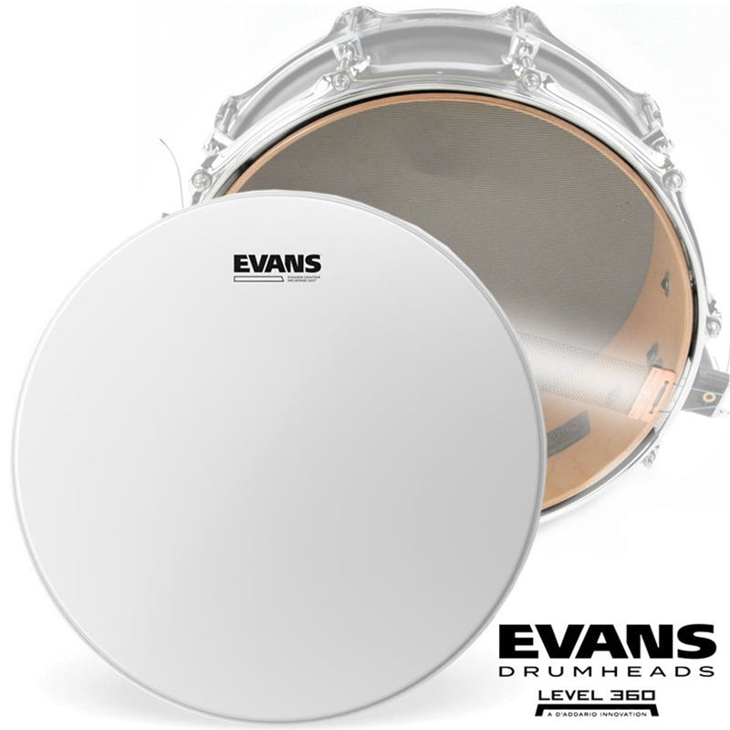 *PROMO* Evans 14" Power Center Reverse Dot Coated Drumhead & H30 Combo Pack