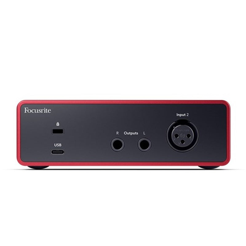 Focusrite Scarlett Solo Studio Gen 4 USB Audio Interface w/ Microphone and Headphones