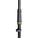 Gravity MS4322B Mic Stand w/ Folding Tripod Base & 2 Adjustable Boom