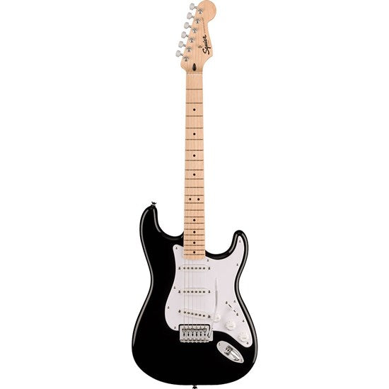 Squier Sonic Series Strat Pack - Black (inc. Amp, Cable and Strap)