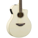 Yamaha APX600 Thinline Acoustic / Electric Guitar - Vintage White