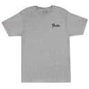 Fender Transition Logo Tee, Athletic Grey - ALL SIZES