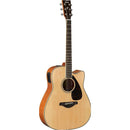 Yamaha FGX820C Dreadnought Acoustic / Electric Guitar - Natural