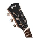 Cort Essence GA4 Acoustic Guitar w/ Pickup - Black Top Semi Gloss