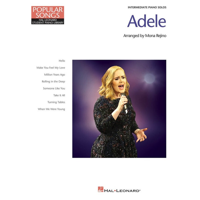 Adele - Popular Songs for Intermediate Piano