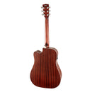 Cort MR500E BR Solid Top Acoustic Electric Guitar w/ Pickup and Bag - Brown