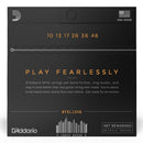 D'Addario NYXL1046 Nickel Wound, Regular Light, 10-46