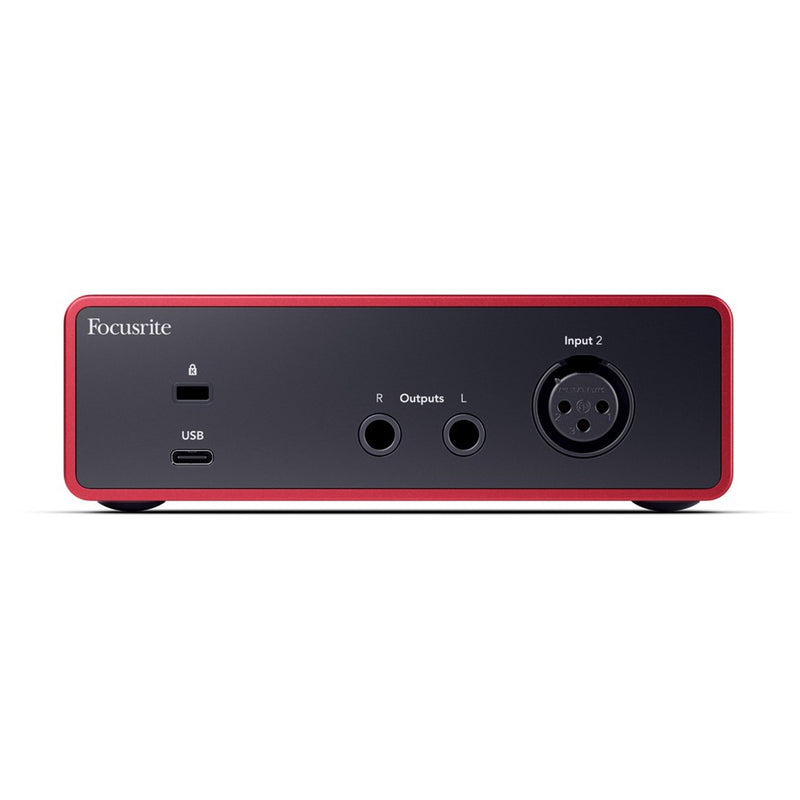 Focusrite Scarlett Solo (4th Gen) 2 In-/2-Out USB Audio Interface