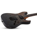 Schecter C-1 Standard Electric Guitar - Black Fade Burst Burl