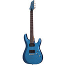 Schecter C-6 Deluxe Electric Guitar - Satin Metallic Light Blue