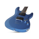 Schecter C-6 Deluxe Electric Guitar - Satin Metallic Light Blue