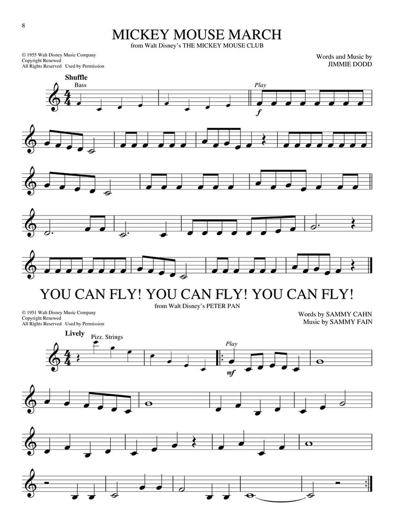 Disney for Clarinet - Easy Instrumental Play-Along