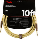 Fender Deluxe Series Instrument Cable 10' - Tweed
