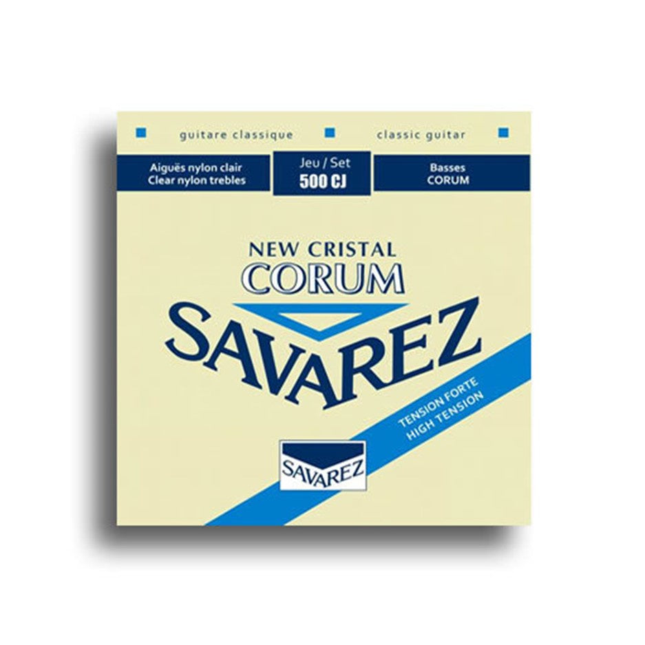 Savarez 500CJ New Cristal Corum Classical Guitar Strings High Tension