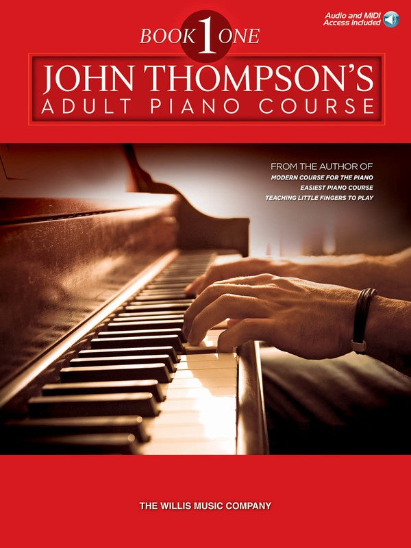 John Thompson's Adult Piano Course w/ online audio - Book 1