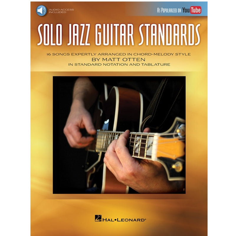 Solo Jazz Guitar Standards Chord/Melody Style BK/OLA