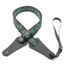 DSL 25UKPOLY Ukulele Strap - Peacock
