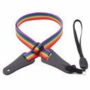 DSL - 25UKPOLY - Ukulele Strap - Rainbow