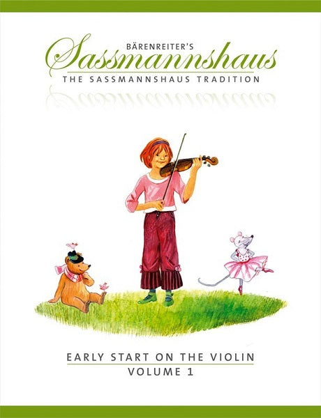 Sassmannshaus - Early Start on the Violin, Volume 1 by Barenreiter