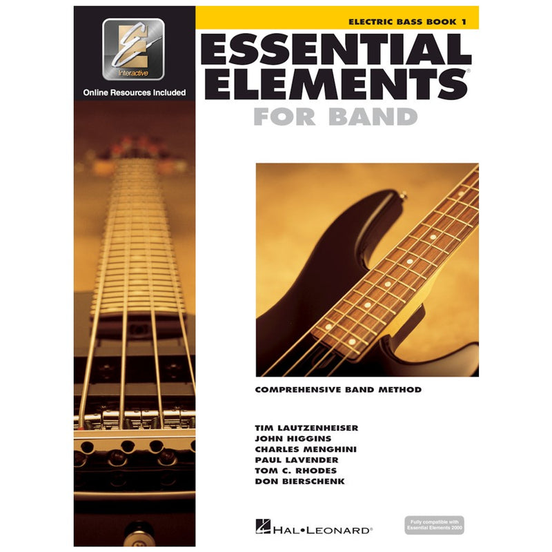 Essential Elements For Band - Electric Bass Book 1