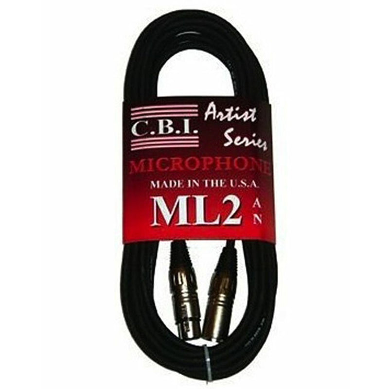 CBI Cables Artist ML2N-10 XLR (M) - XLR (F) Cable - 10ft