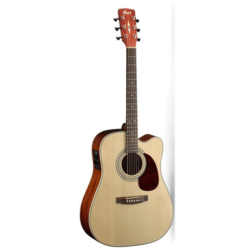 Cort MR500E OP Solid Top Acoustic w/ Pickup and Bag - Natural