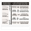 D'Addario ECB82 Chromes Bass Set - Medium, 50-105, Long