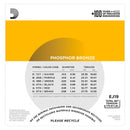 D'Addario EJ19 Phosphor Bronze Set - Bluegrass, 12-56