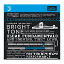 D'Addario EXL160s Nickel Wound Bass Set, Medium, 50-105, Short Scale