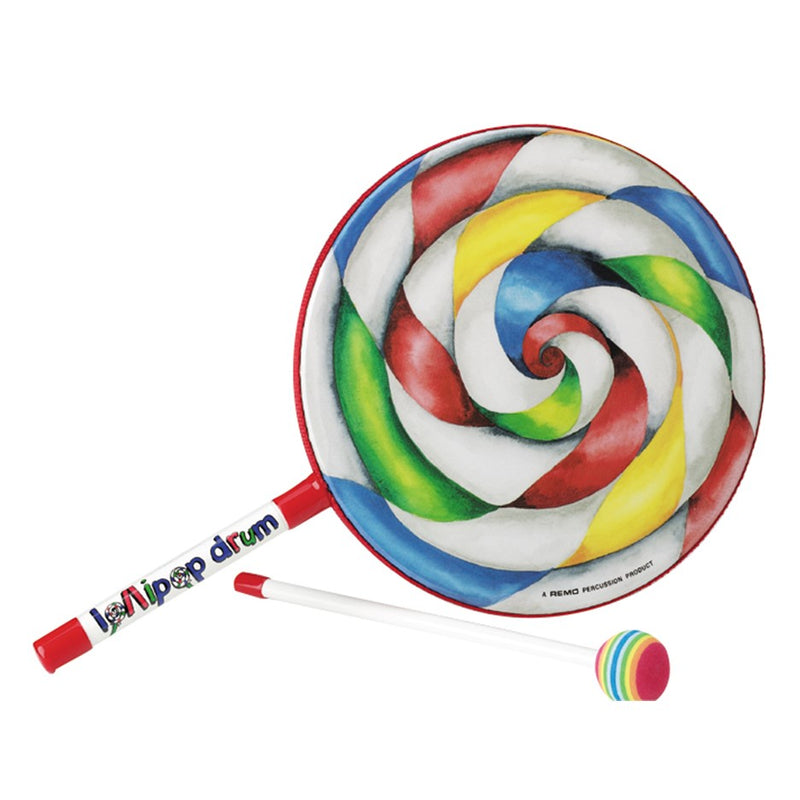 Remo ET-7108-00 Lollipop Drum w/ Mallet - 8"