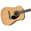 Fender FA-125 Dreadnought Acoustic Guitar - Natural Finish w/ Gig Bag