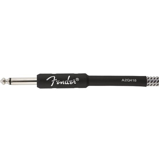 Fender Professional Series Instrument Cable, Tweed 10' - Gray Tweed