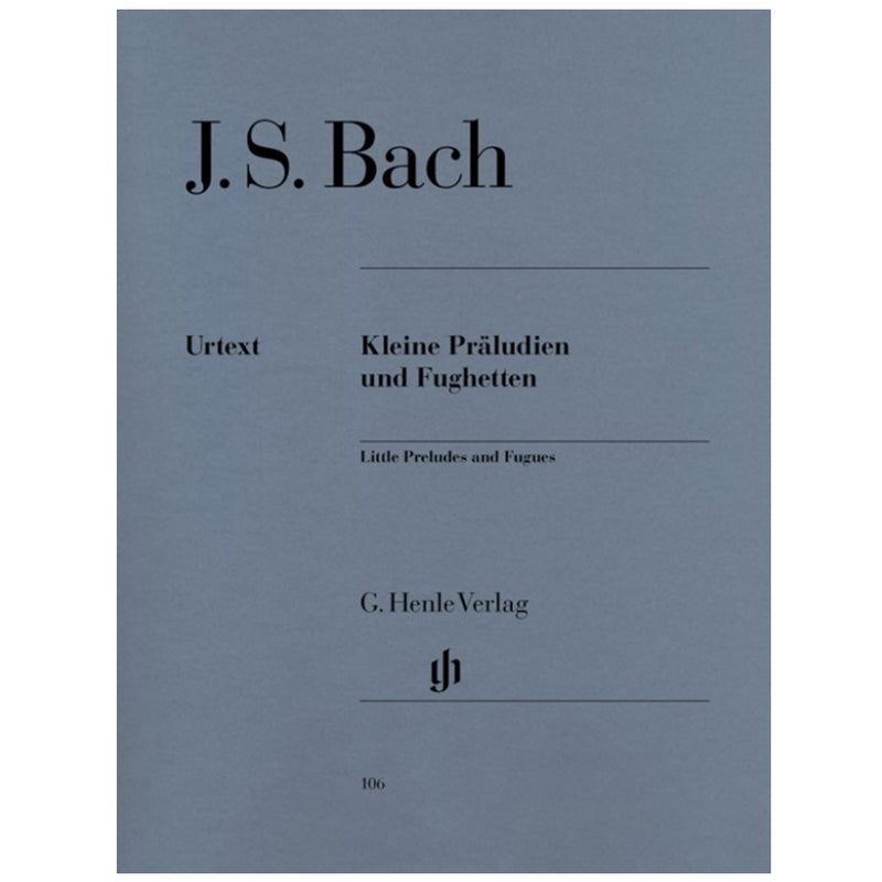 Bach Little / Small Preludes and Fugues - Urtext Ed.
