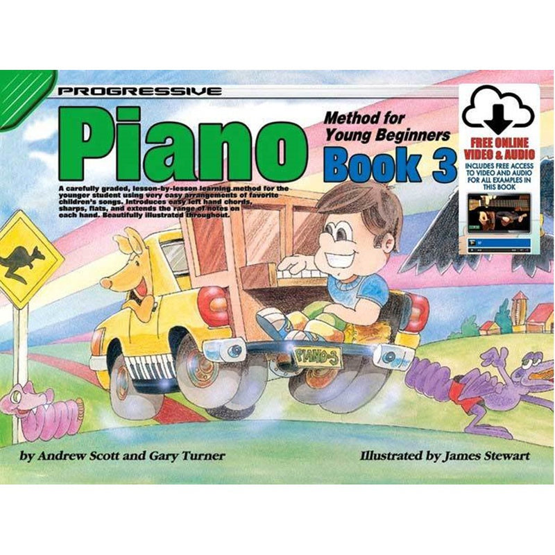 Progressive Piano Book 3 - Method for Young Beginners