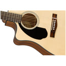 Fender CD-60SCE Cutaway Dreadnought Acoustic w/ pickup - Left Handed