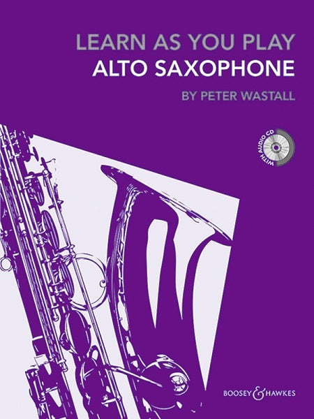 Learn As You Play - Alto Saxophone Book/CD