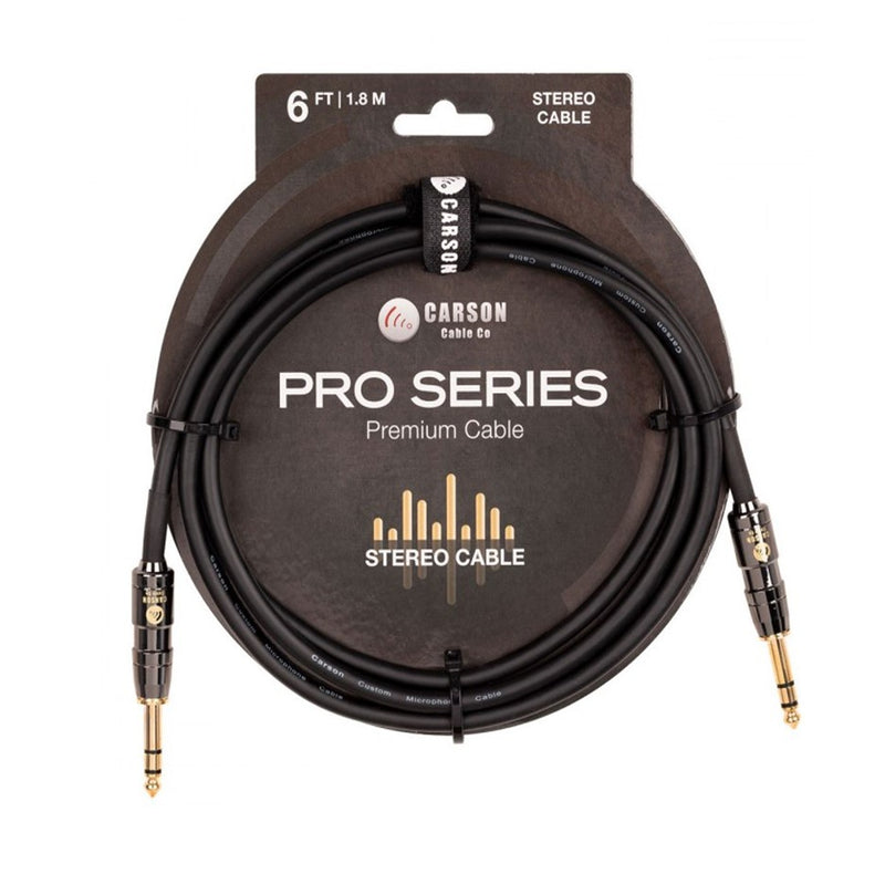 Carson Pro Series Stereo Cable 6ft/1.8M