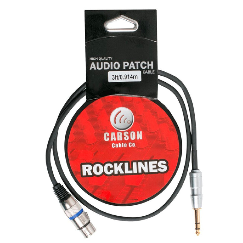 Carson Rocklines RAD33ST Audio Patch Cable