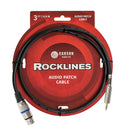 Australasian RAD35 - XLR(F) to Mini TRS 3ft