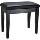 Roland RPB100 Piano Bench w/ Cushioned Seat & Storage Compartment (Satin Black)