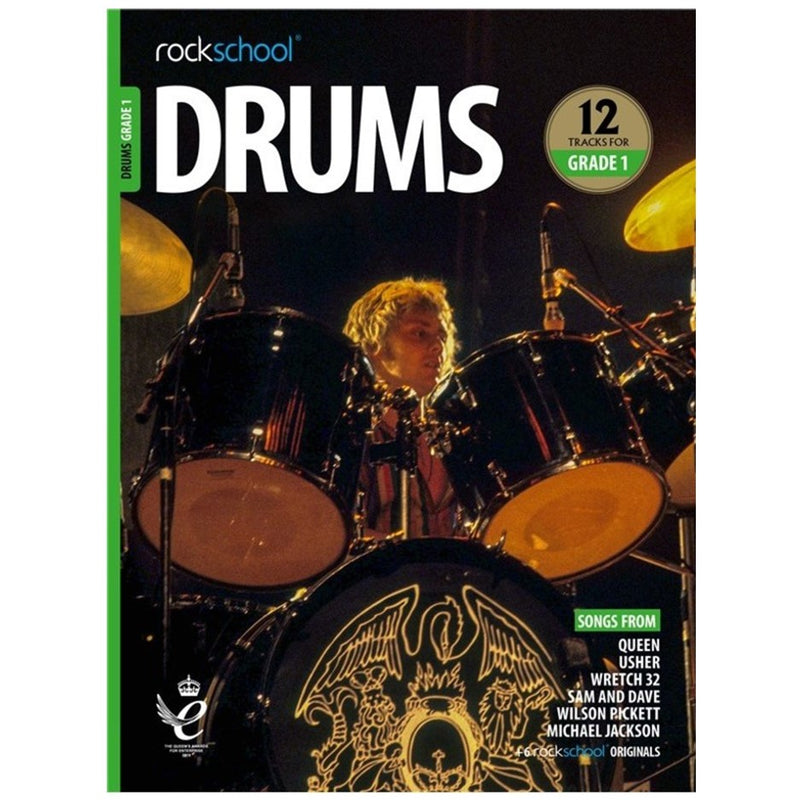 Rockschool Drums 2018-2024 Book/OLA - Grade 1