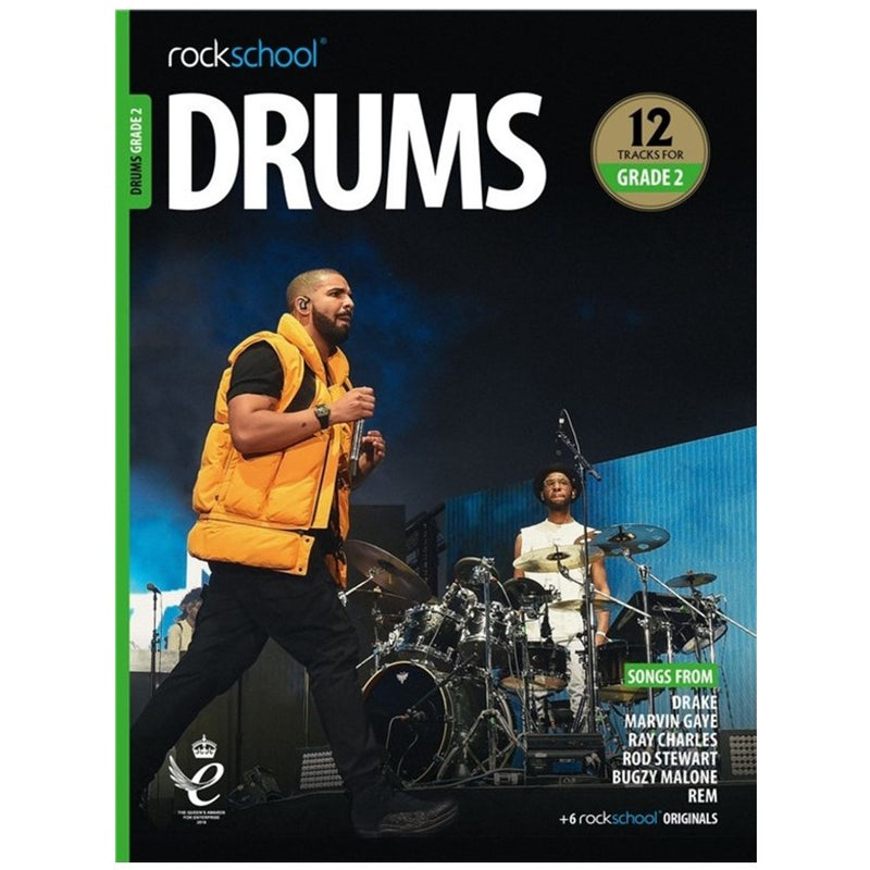 Rockschool Drums 2018-2024 Book/OLA - Grade 2