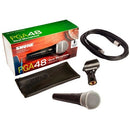 Shure PGA48 Cardioid Dynamic Vocal Microphone with XLR-XLR Cable