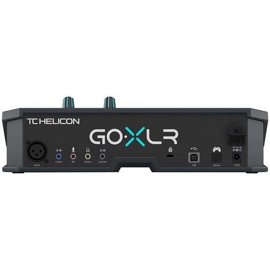 TC Helicon Go XLR 4-Channel Broadcast Mixer w/ Motorized Faders, Sound Board & Vocal FX