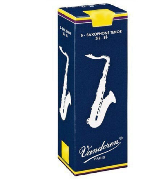 Vandoren Traditional Tenor Saxophone Reeds 5-Pack (ALL STRENGTHS)