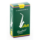 Vandoren Java Green Alto Saxophone Reeds, Box of 10 - Grade 2.5