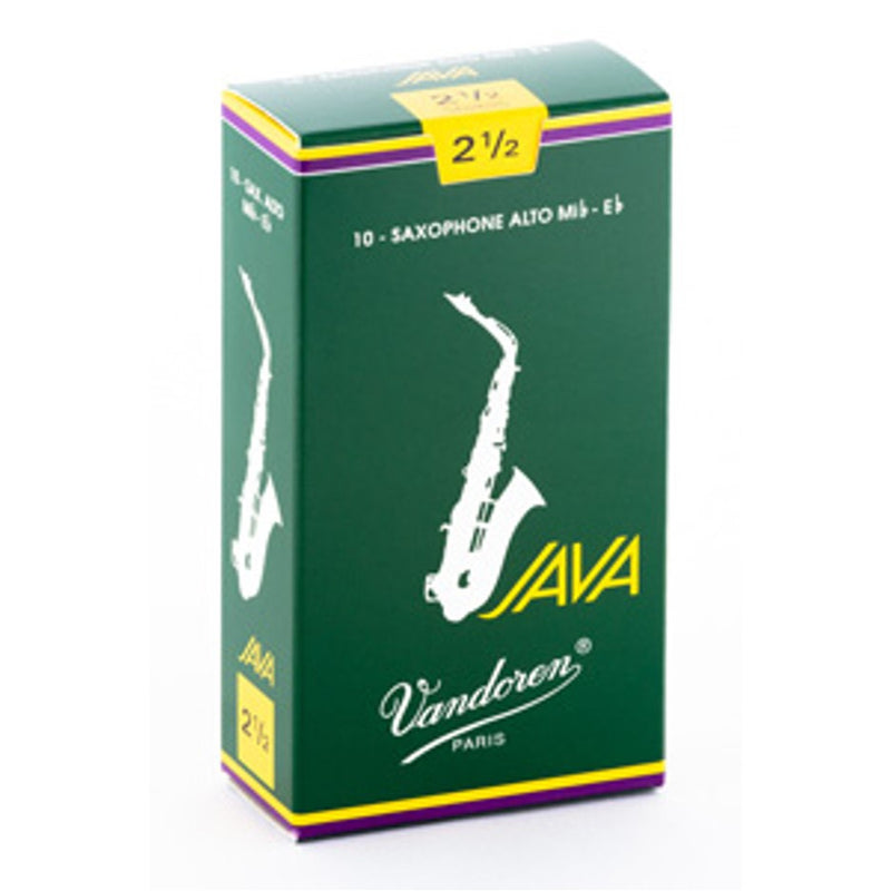 Vandoren Java Alto Sax Reeds Box of 10 -