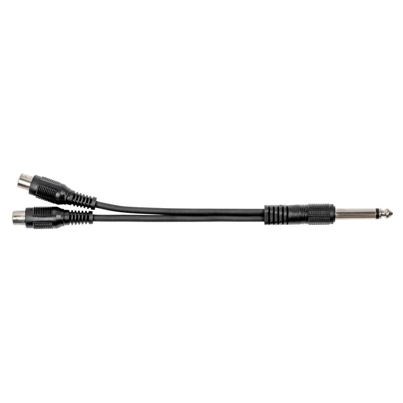 Australasian Y Cable 6" (Jack to RCA)